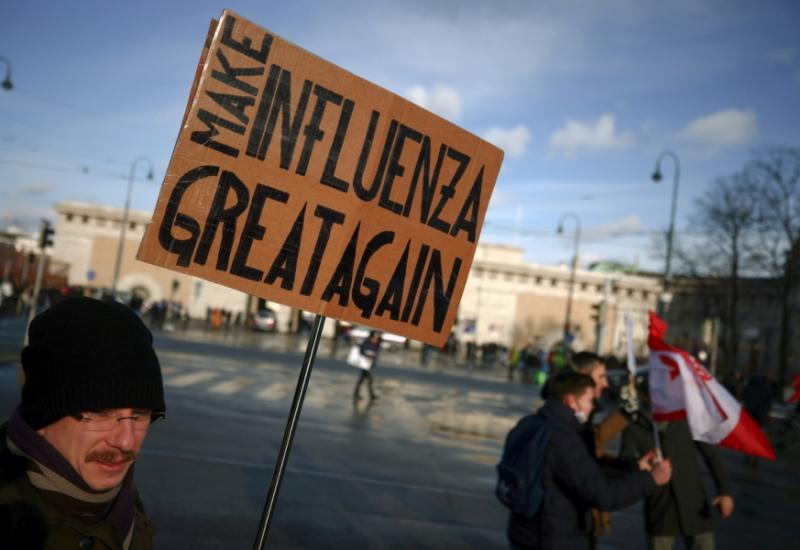 U Beču prosvjedi zbog najavljenog produžetka epidemioloških mjera